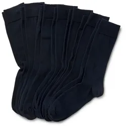 Tchibo - 7 Paar Socken - Herren - Gr. 44-46 - dunkelblau