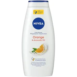 4x NIVEA, Duschmittel, Orange & Avocado Oil Care (750 ml)