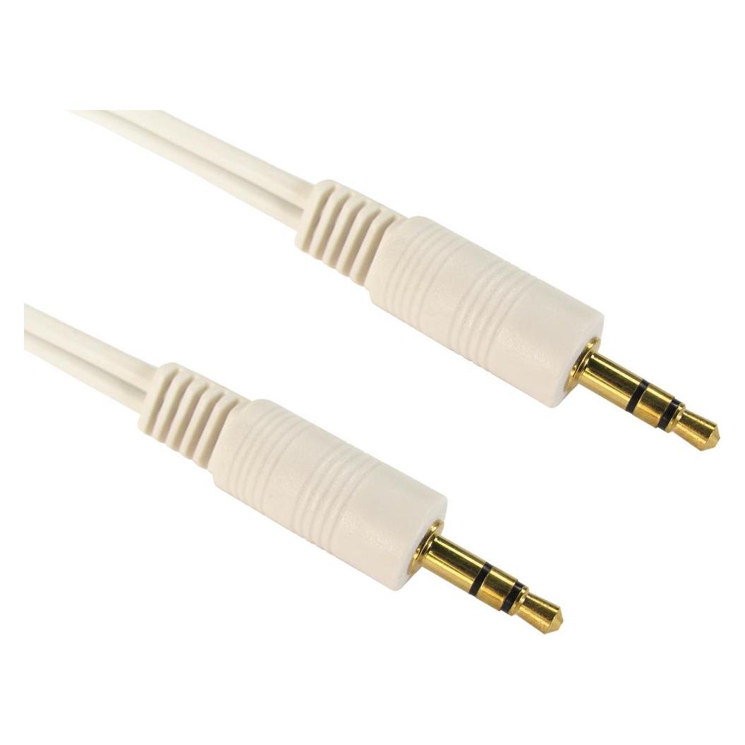 Cables Direct CDL 20m 3.5mm Stereo Cable - White (20 m, AUX Kabel) (2TT-20WHT)