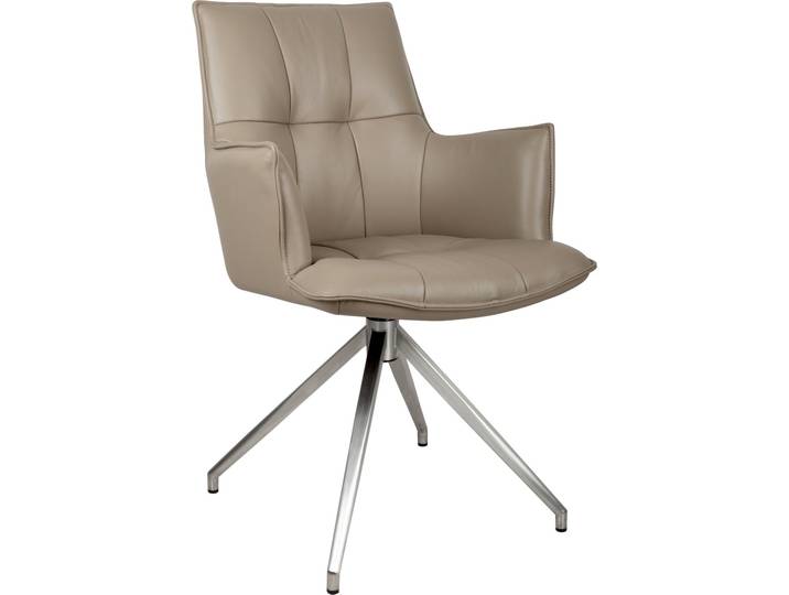 Novel Sessel OSAKA 5.0, taupe, Leder