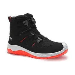 Stiefel MADDOX Kids BOA® black-red Mid, Gr. 33
