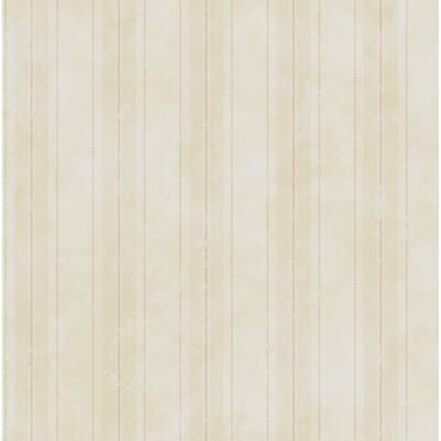 Seabrook Designs Tayla Distressed Stripe Unpasted Wallpaper