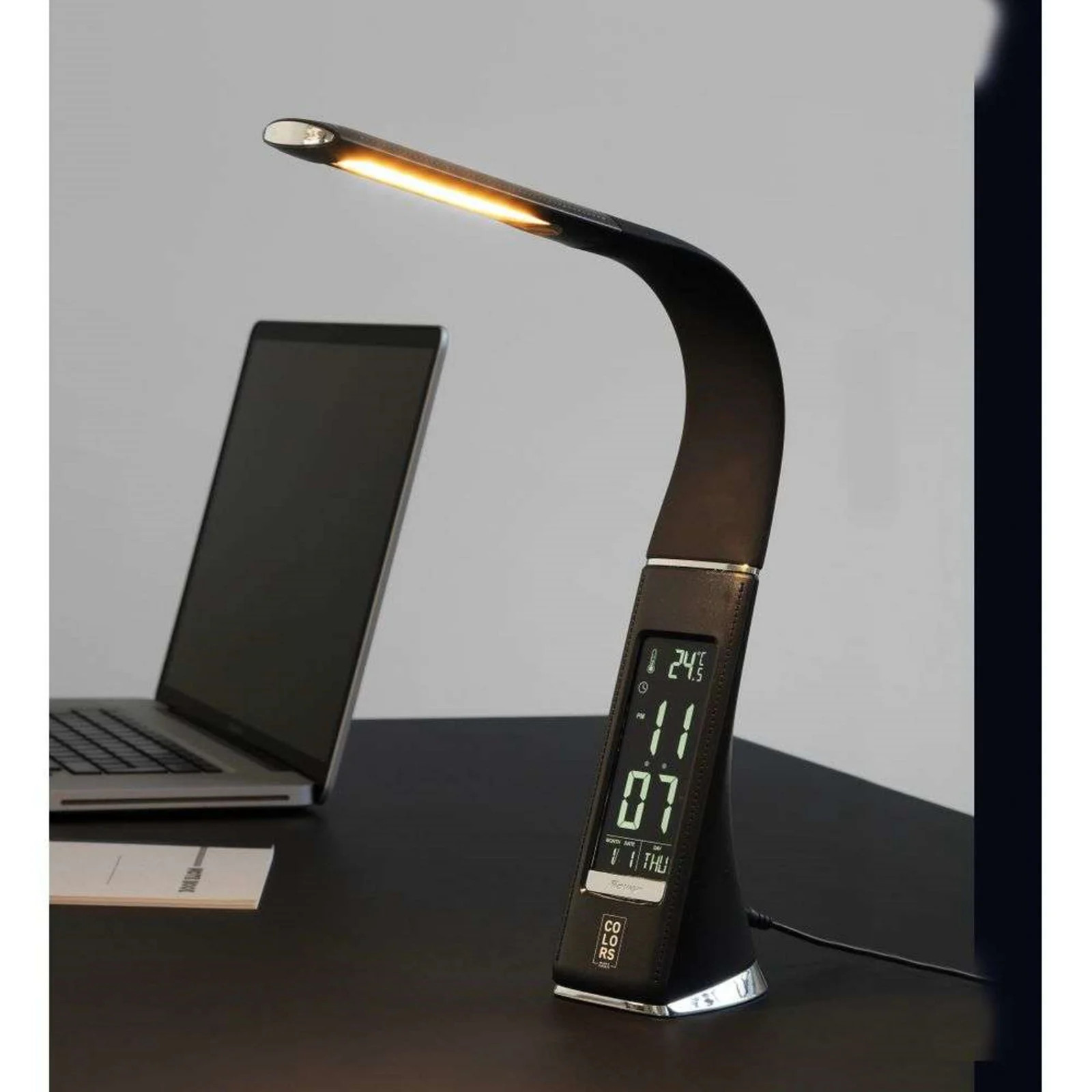Halo Design Watch & Light Desk Lamp voor de woonkamer, metaal