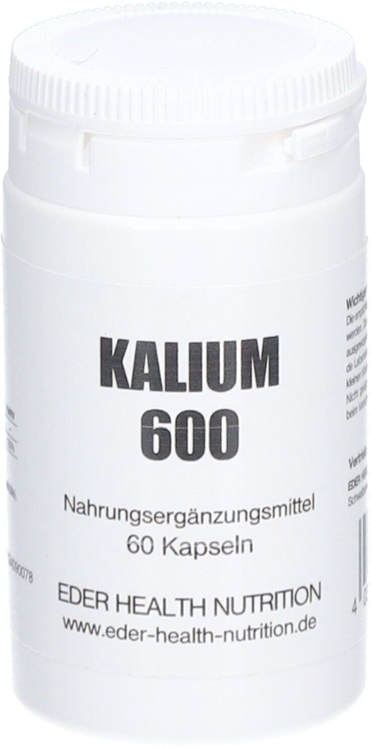 EDER Health Nutrition Kalium 600 Kapseln 60 St