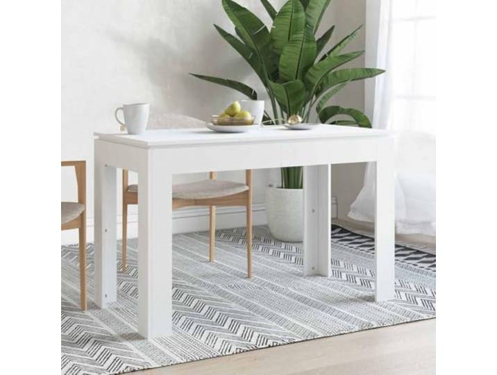 Xolmizyn Esstisch Holzwerkstoff, Minimalistischer Küchentisch 120x60x76 cm Stabiles Design, Einfache Montage, Pflegeleichte Oberfläche, Modernes Interieur