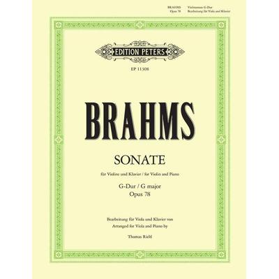 Brahms, J: Violin Sonata No. 1 in G Op. 78 (Transcribed for -