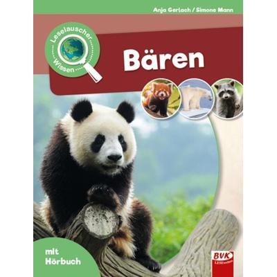 Leselauscher Wissen: Bären, Gebundene Ausgabe von Anja Gerlach,Simone Mann, BVK Buch Verlag Kempen GmbH, 978-3-96520-143-9