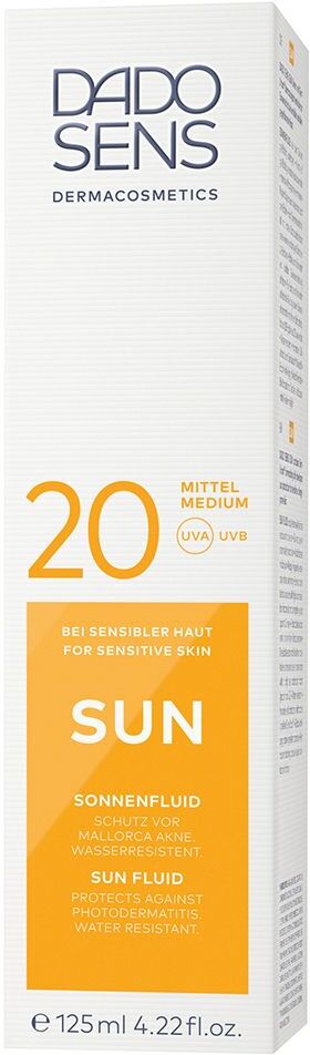 DADO SENS Dado Sonnenfluid SPF 20 125 ml Gel