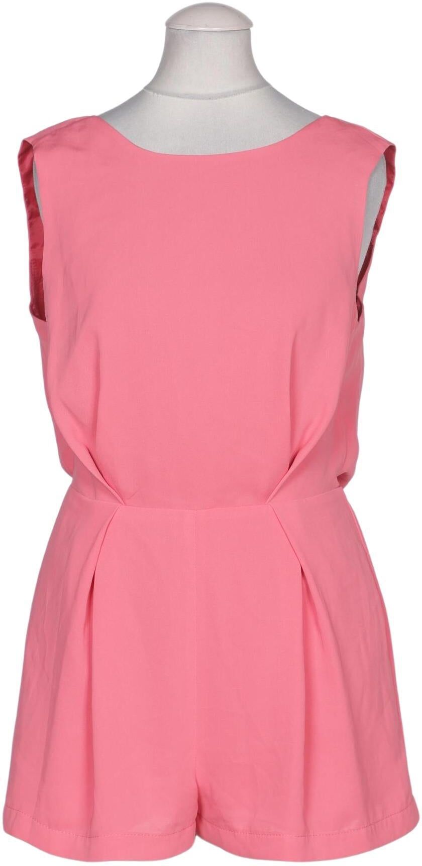 Topshop Damen Overall oder Jumpsuit, Pink, Gr. EU 36, Synthetik / Baumwolle - Second Hand