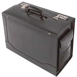 Alassio Pilotenkoffer »Ancona« schwarz, 45x35.5x21 cm