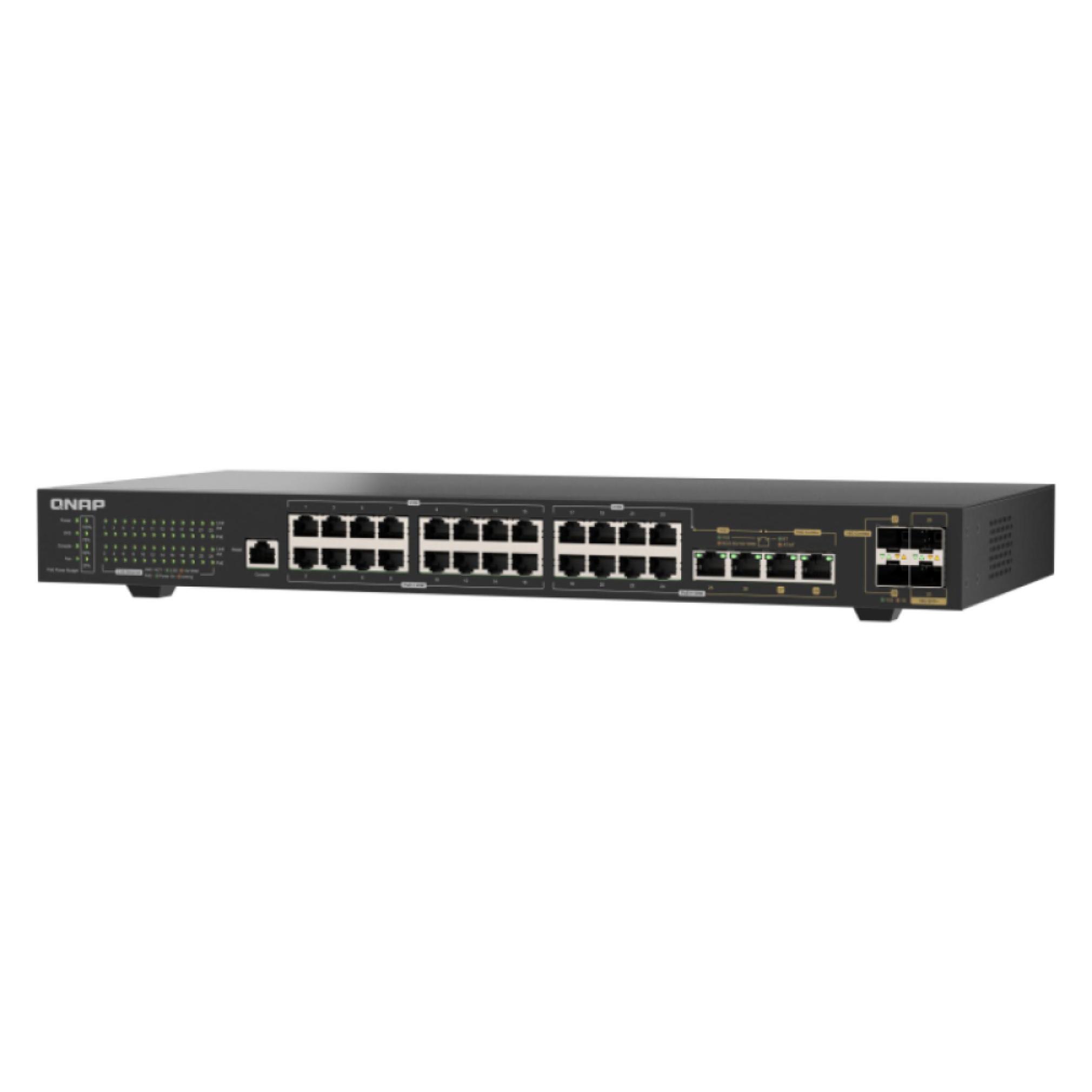 QNAP QSW-M2130P-2C2S26T Switch QSW-M2130P-2C2S26T (30 Ports) (QSW-M2130P-2C2S26T)
