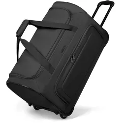 Redolz Duffle Essentials 2 Rollen Reisetasche 37 cm, Koffer, Schwarz