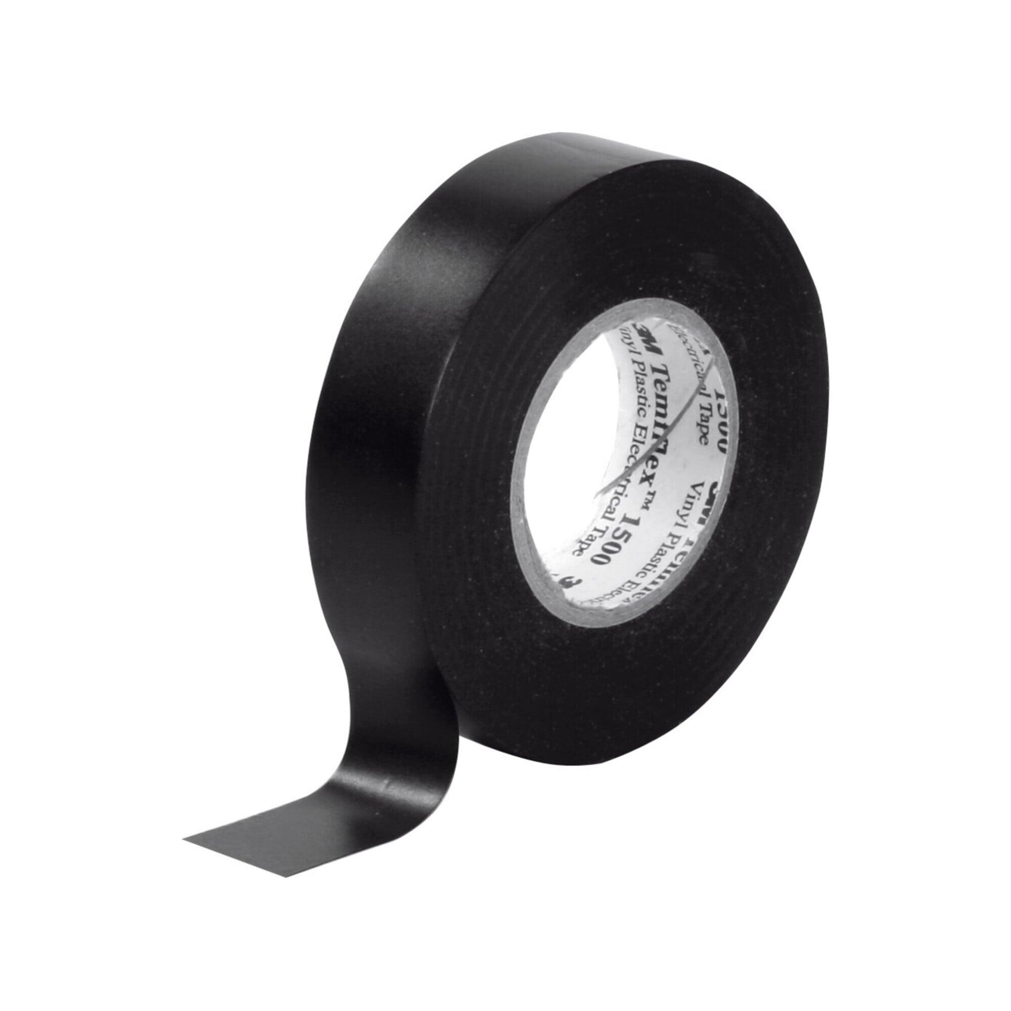 3M Temflex 1500 PVC-Isolierband 19 mm×25 m BLACK (7000062302)