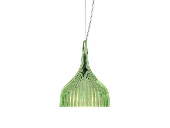 KARTELL lampe à suspension È (Vert - Polycarbonate 2.0 recyclé)