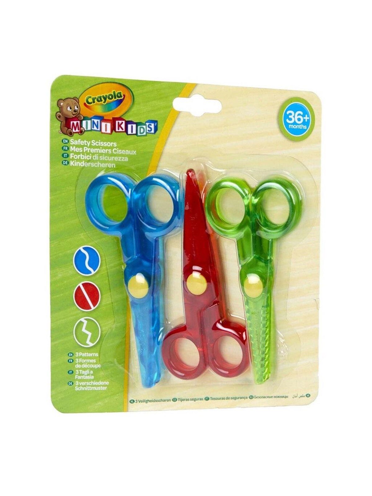 Crayola Mini Kids Sicherheits-Schere 3 Stk.