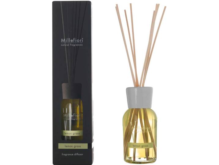 Raumduft Millefiori Transparent/Weiss 250 ml - Material: Keramik/Glas - Raumduft