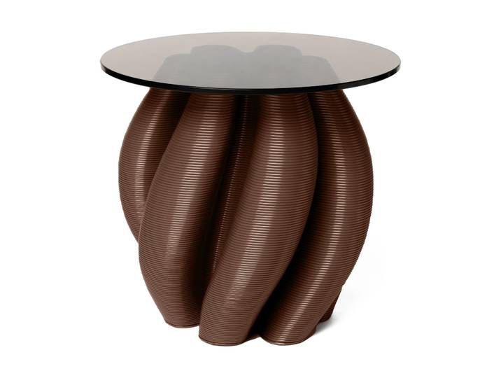 Ekbacken Studios Water lily bijzettafel Ø50 cm Chocolate