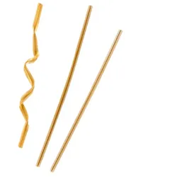 MONOUSO - Tütenverschlüsse Metall Gold 9,5cm (1.000 Stück)
