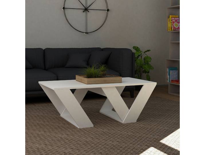 Skye Decor\, Pipra - White\, Tables basses\, blanc\, 110 x 40 x 60 cm