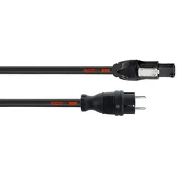 Cordial PEAK CFCA 5 S-TRUE 1 - 5,0 m NEUTRIK Powercon® / CEE 7/7 gerade