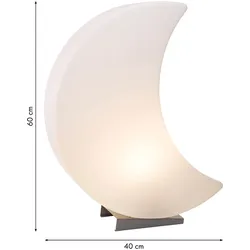 8 seasons design LED-Dekoleuchte Shining Moon 60 cm (RGB)