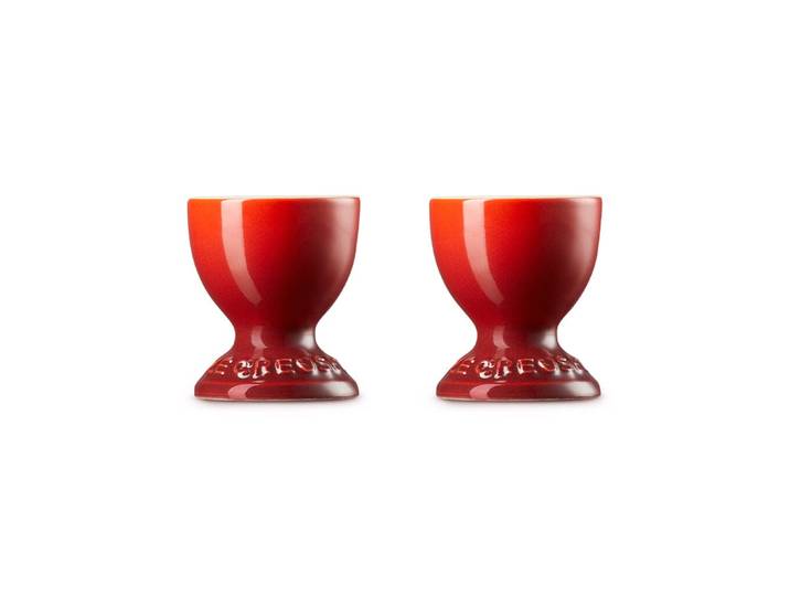 Le Creuset - Set van 2 Eierdopjes Kersenrood