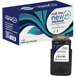 callmenew Canon CL-511 XL Druckerpatrone – tri-color – recycelt Premium