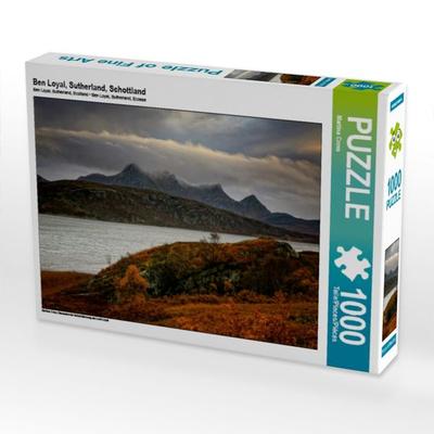 CALVENDO Puzzle Ben Loyal, Sutherland, Schottland | 1000 Teile Lege-Größe 64x48cm Foto-Puzzle für glückliche Stunden