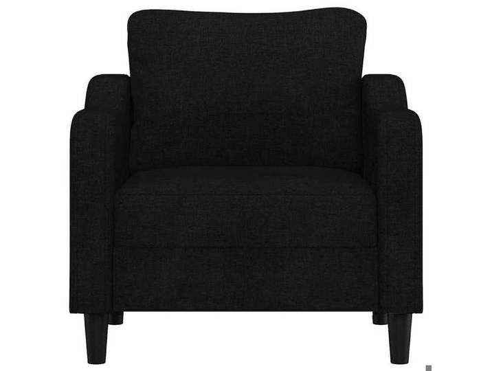 Promo 2026 1 pcs Fauteuil simple - adulte/enfant - SARAZYJ - Meuble de salon - Noir 60 cm Tissu - S2420476