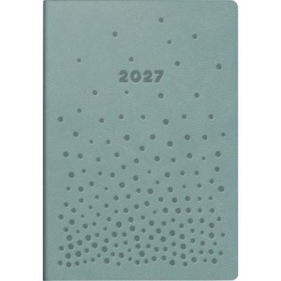 rido/idé 7011055047 Taschenkalender Mod. partner/Industrie I 2027 'Dots' A7, Kunstleder