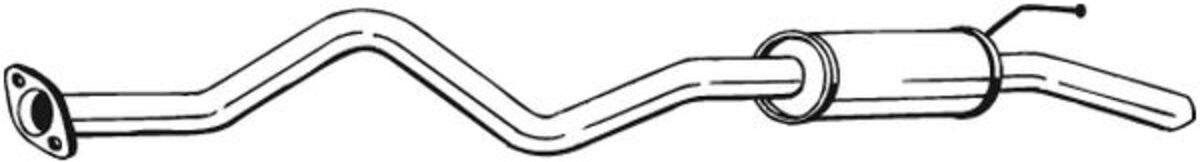 Endschalldämpfer BOSAL 282-957