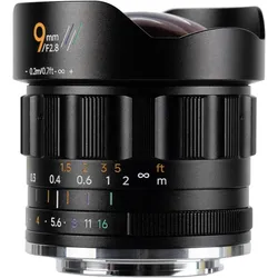 Venus Optic Obiektyw Venus Optics Obiektyw AstrHori MF 9 mm f/2,8 APS-C Ultra Wide-angle do Fujifilm X (Fujifilm X, APS-C / DX), Objektiv, Schwarz