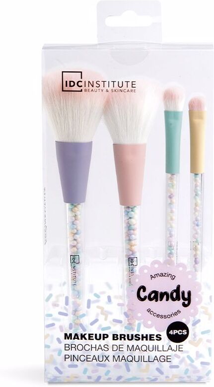 Idc Institute Candy Makeup Brushes coffret 4 pz