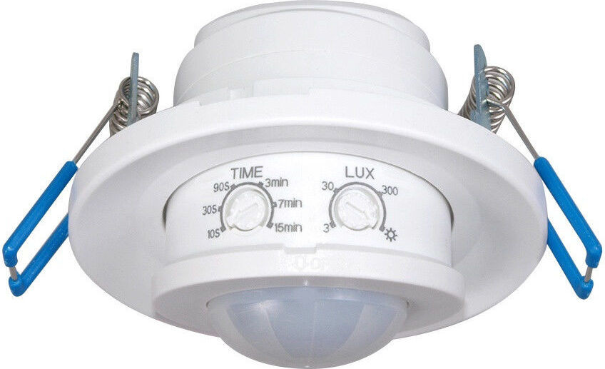 Maclean MCE130 Inbouw-infrarood bewegingsmelder met 6 meter bereik en 800W vermogen