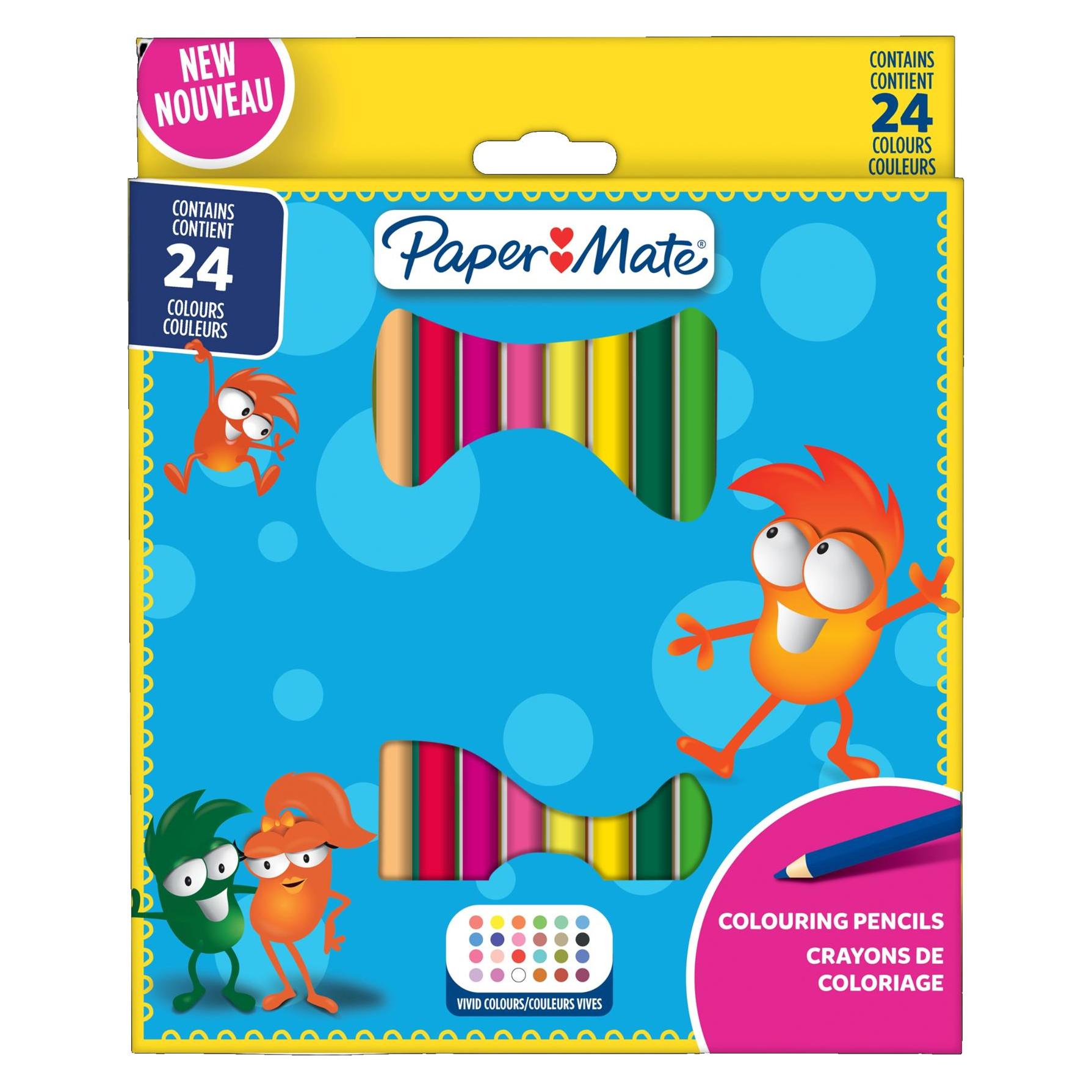 Paper Mate Buntstifte Kids Colouring Bunt 24er M Blister (24x) (2166489)