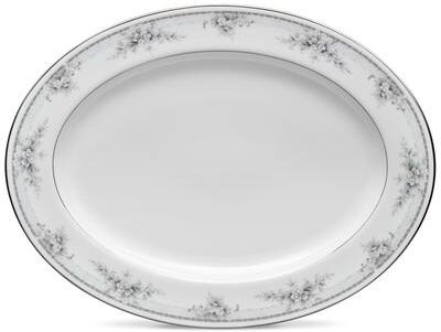 "Noritake Sweet Leilani Oval Platter, 14"""