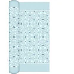 Home Fashion, TL Le Brienne bleu, Tischläufer, 490 cm x 40 cm, aufgerollt, 1 Stück pro Pack, 6 Pack pro Karton