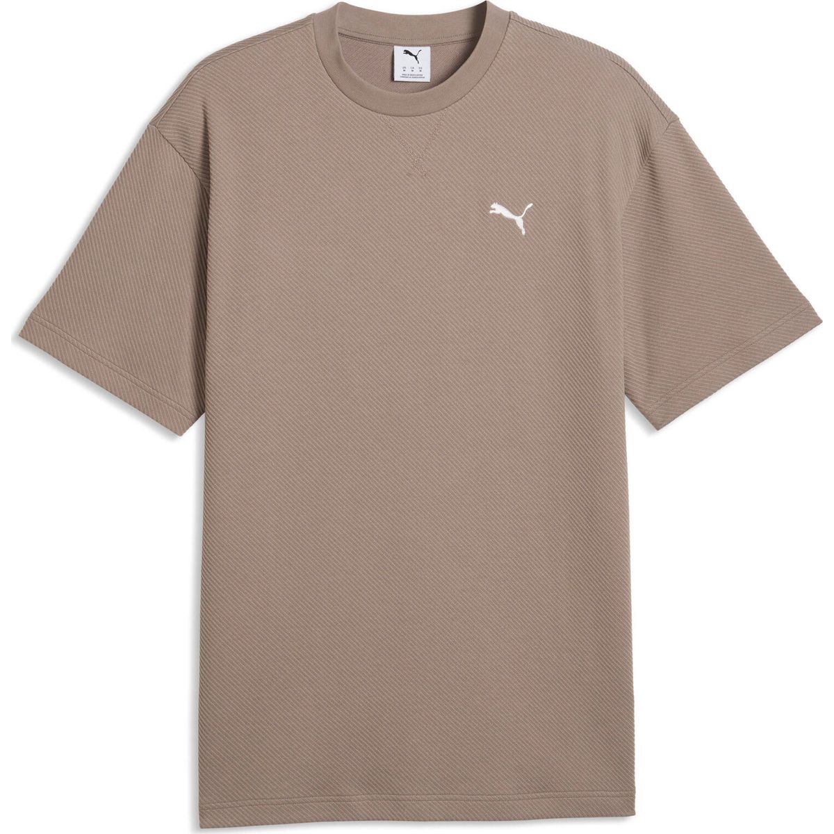 Puma Essentials Elevated Relaxed Material Tee mouse gray (81) XL 694307-81-XL