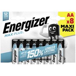 Energizer Max Plus Mignon (AA)-Batterie Alkali-Mangan 1.5 V 8 St. E303322300