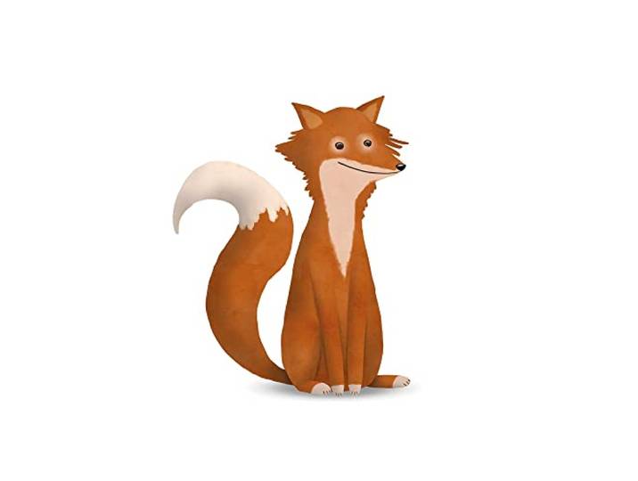 Komar Mignon Animal Fox - Taille : 50 x 70 cm Tableau mural - Poster - Impression sans cadre - PURE Boutique