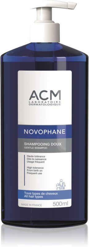 ACM Novophane Gentle Shampoo shampoing extra-doux pour tous types de cheveux 500 ml