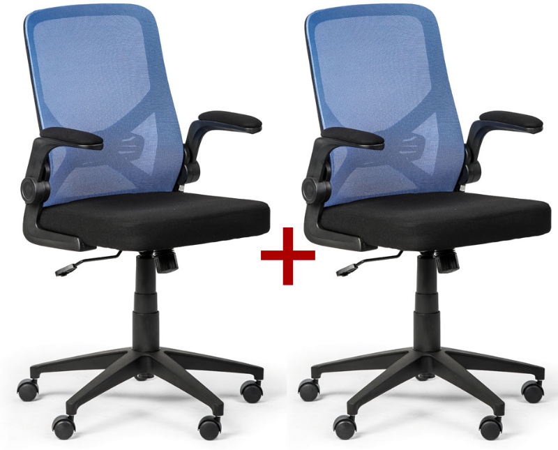 B2B Partner Bürostuhl FLEXI 1+1 GRATIS, blau