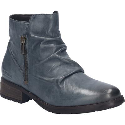 Stiefelette JOSEF SEIBEL "Kate 18, azur", Damen, Gr. 38, blau (azur), Obermaterial: 100% Rindsleder Leather cow., Schuhe Stiefelette