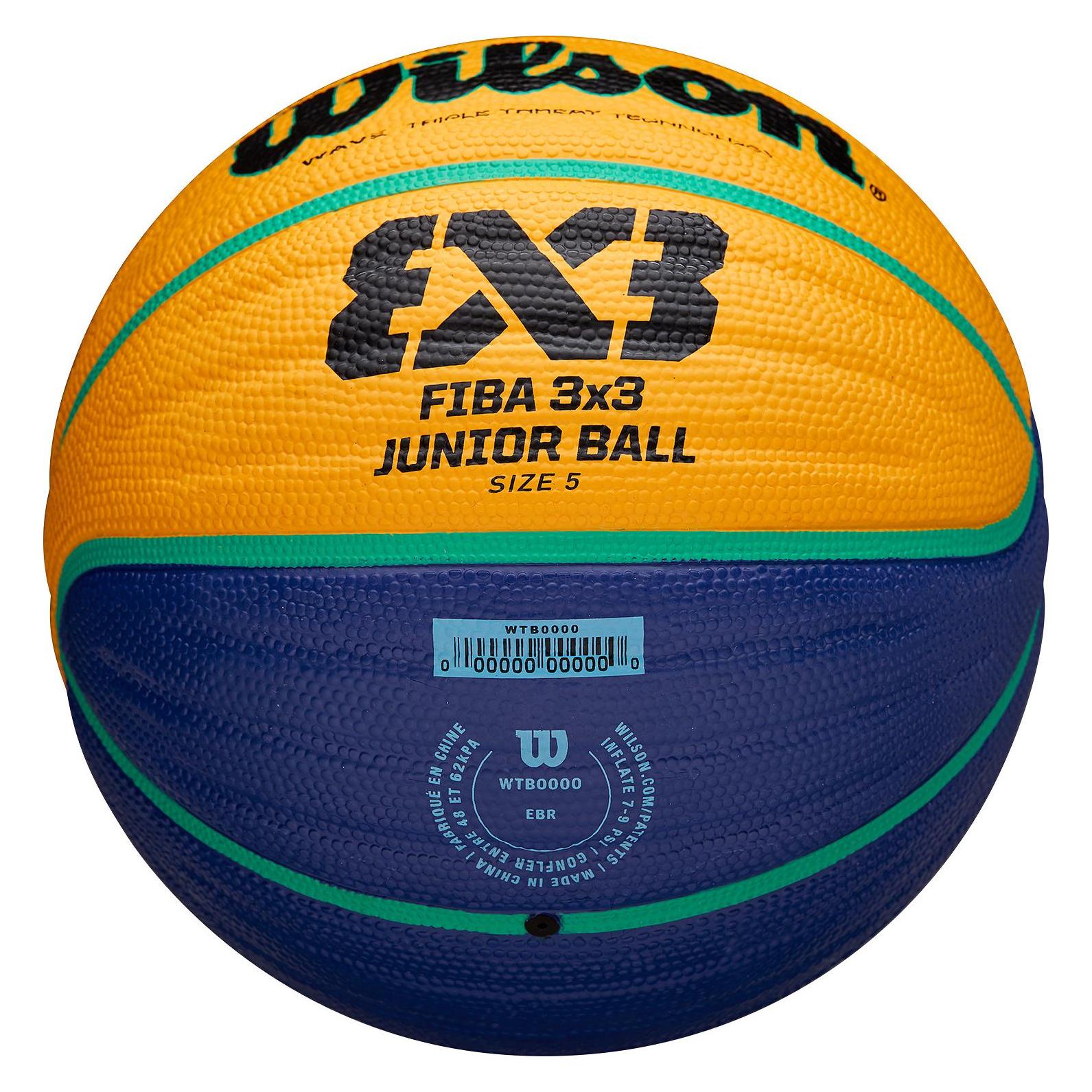 Wilson FIBA 3X3 JUNIOR BASKETBALL 2020 WORLD TOUR (5) (WTB1133XB)