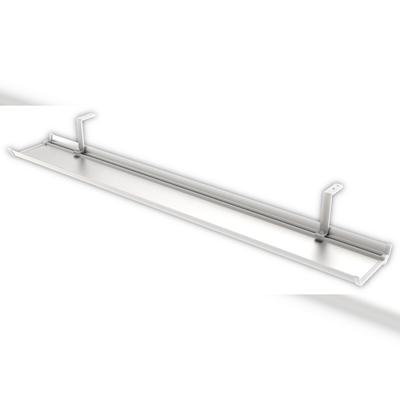 Euroseats Kabelkanal-Schreibtisch weiß 110 cm