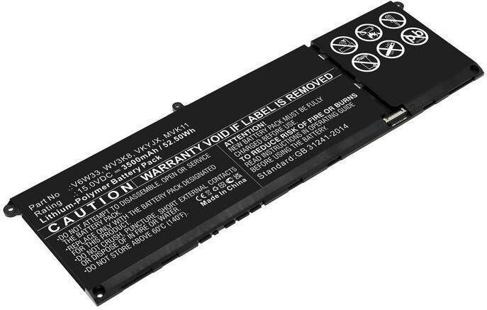 CoreParts WV3K8-CP Batterij voor Dell WV3K8