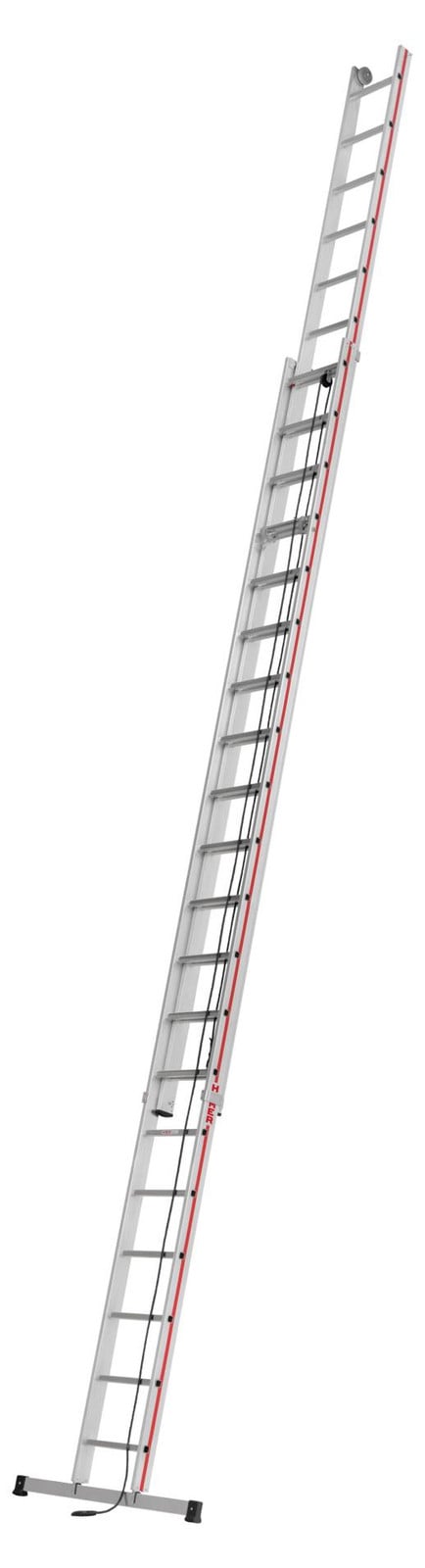 Hymer touwladder met 2x20 treden