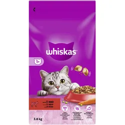 Whiskas Whiskas Beutel 1+ mit Rind 3x3.8 kg