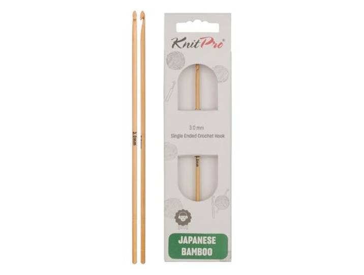 Knitpro - Knitpro (3,00 mm) bamboe Haaknaald - 1 Stuk