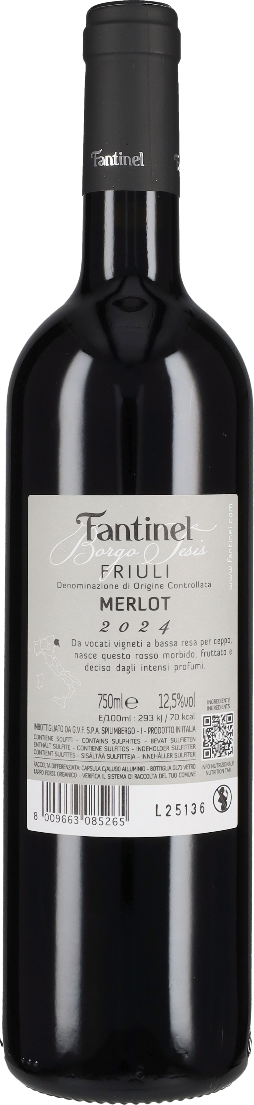 Fantinel Merlot 'Borgo Tesis' 2024
